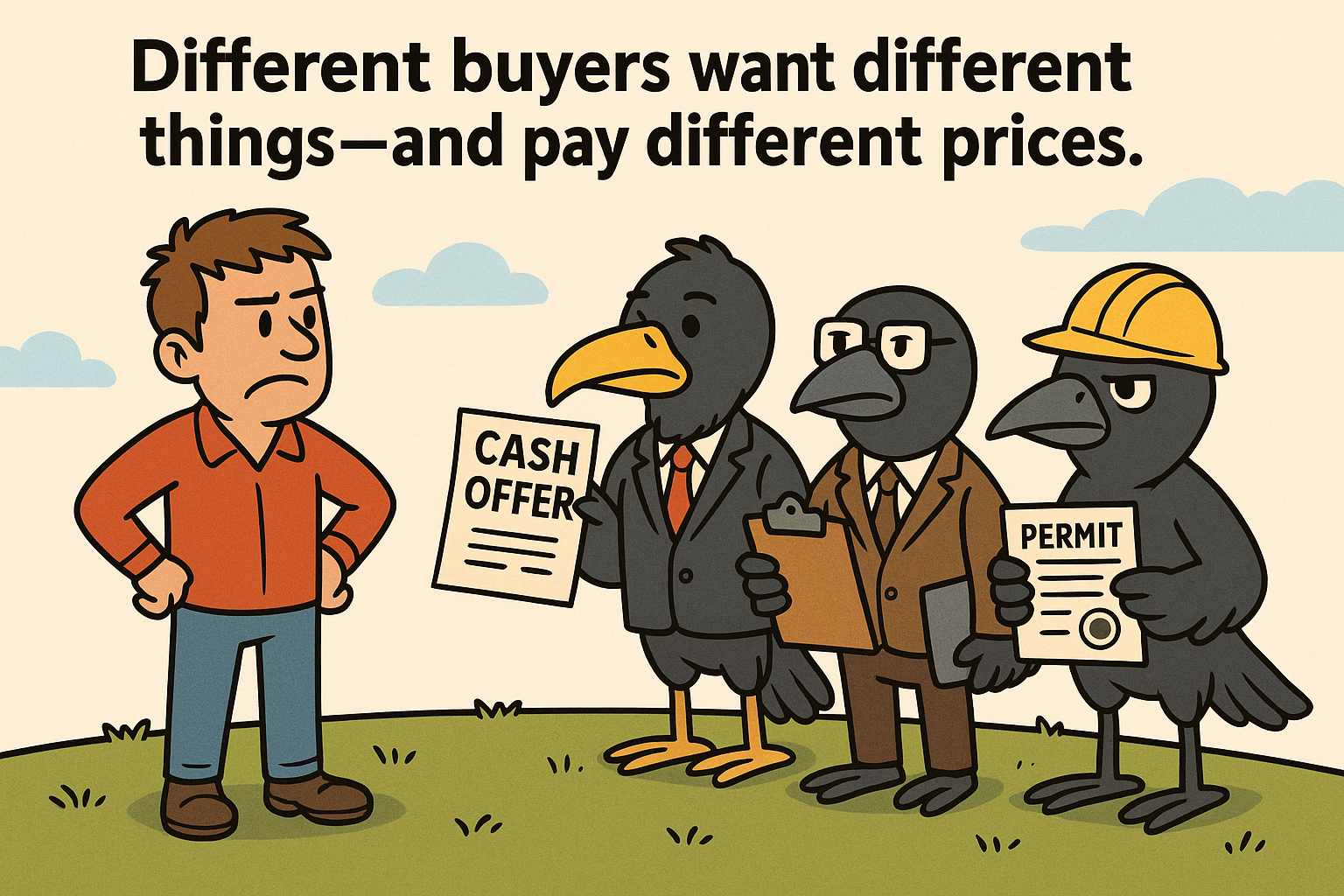 Who’s Buying Your Land—and Why Do They Insist on Wasting Your Time?