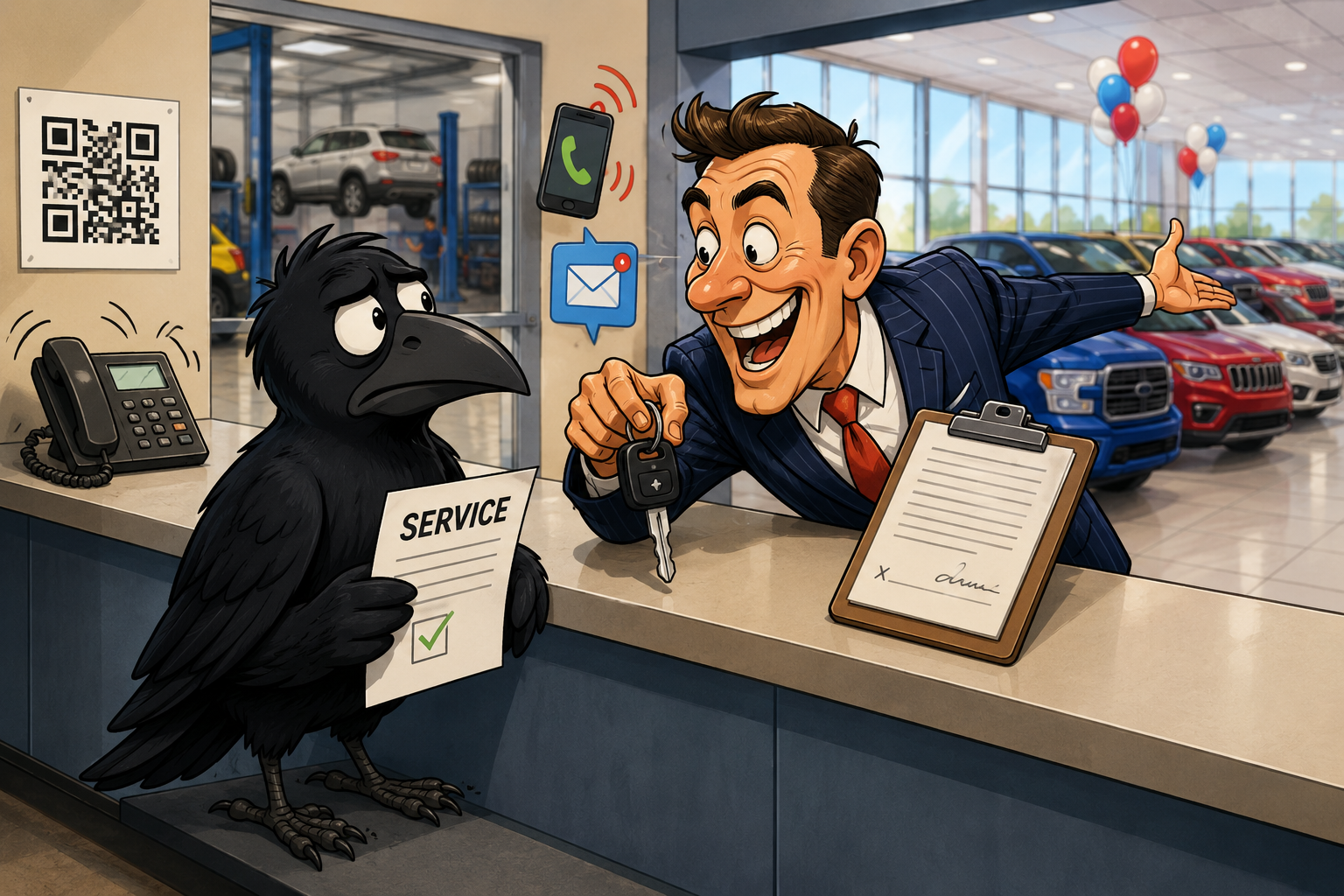 Ambushed By A Salesman In Real Time